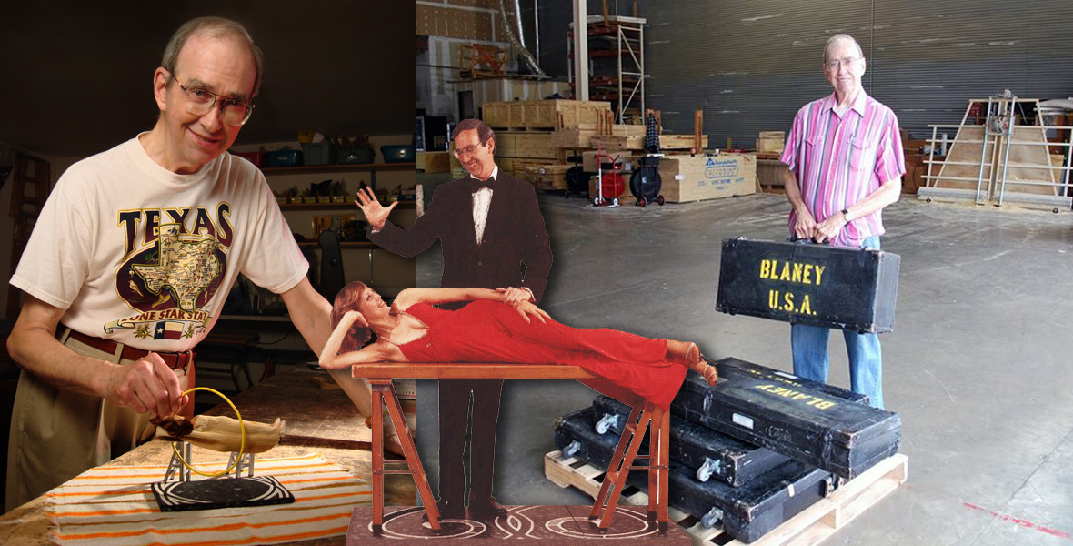 Walter Blaney Ladder Levitation