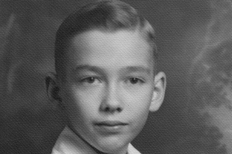 Walter Blaney at age 9