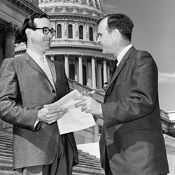 George Bush and Walter Blaney